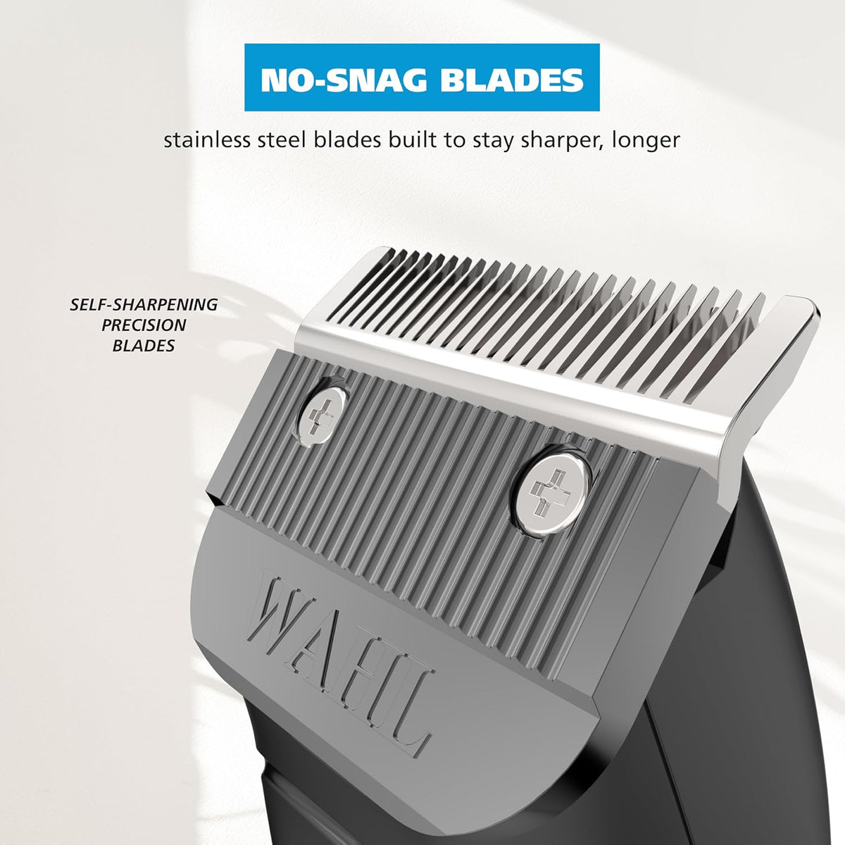 Wahl Clippers Home Pro Cordless Rechargeable Hair Clippers for Men with Precision Haircutting Blades & Secure Snap-N-Lock Attachment Guards – Model 3028835
