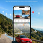 REDTIGER F17 4K 3 Channel Dash Cam, STARVIS 2 IMX675 HDR, 2160P+1080P+1080P Front Inside and Rear Triple Car Camera with 64GB Card, 5.8GHz WiFi GPS, IR Night Vision, G Sensor, WDR, Parking Mode