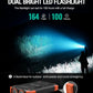 BLAVOR Solar Power Bank 10,000mAh – Wireless Portable Charger, 20W Fast Charging, USB-C Battery Pack with Dual Flashlight