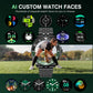 2025 DA GPT Smart Watch with Bluetooth Call,1.19-inch AMOLED Display, 24/7 Heart Rate, Blood Oxygen, Blood Pressure, Sleep Monitor, 107 Sports Fitness Tracker, Compatible Android and iOS Black Green