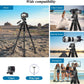 VICTIV 74” Camera Tripod, Tripod for Camera and Phone, Aluminum Professional Tripod Stand for Canon Nikon with Carry Bag and Phone Holder, Compatible with DSLR, iPhone, Spotting Scopes, Max Load 9.5Lb