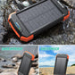 BLAVOR Solar Power Bank 10,000mAh – Wireless Portable Charger, 20W Fast Charging, USB-C Battery Pack with Dual Flashlight