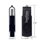 8GB USB Flash Drive – Swivel Thumb Drive with LED Light, USB 2.0, Black