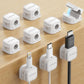 9 Pack Magnetic Cable Clips, Cable Smooth Adjustable, Cord Holder, Under Desk Cable Management, JOYROOM Adhesive Wire Holder Keeper Organizer