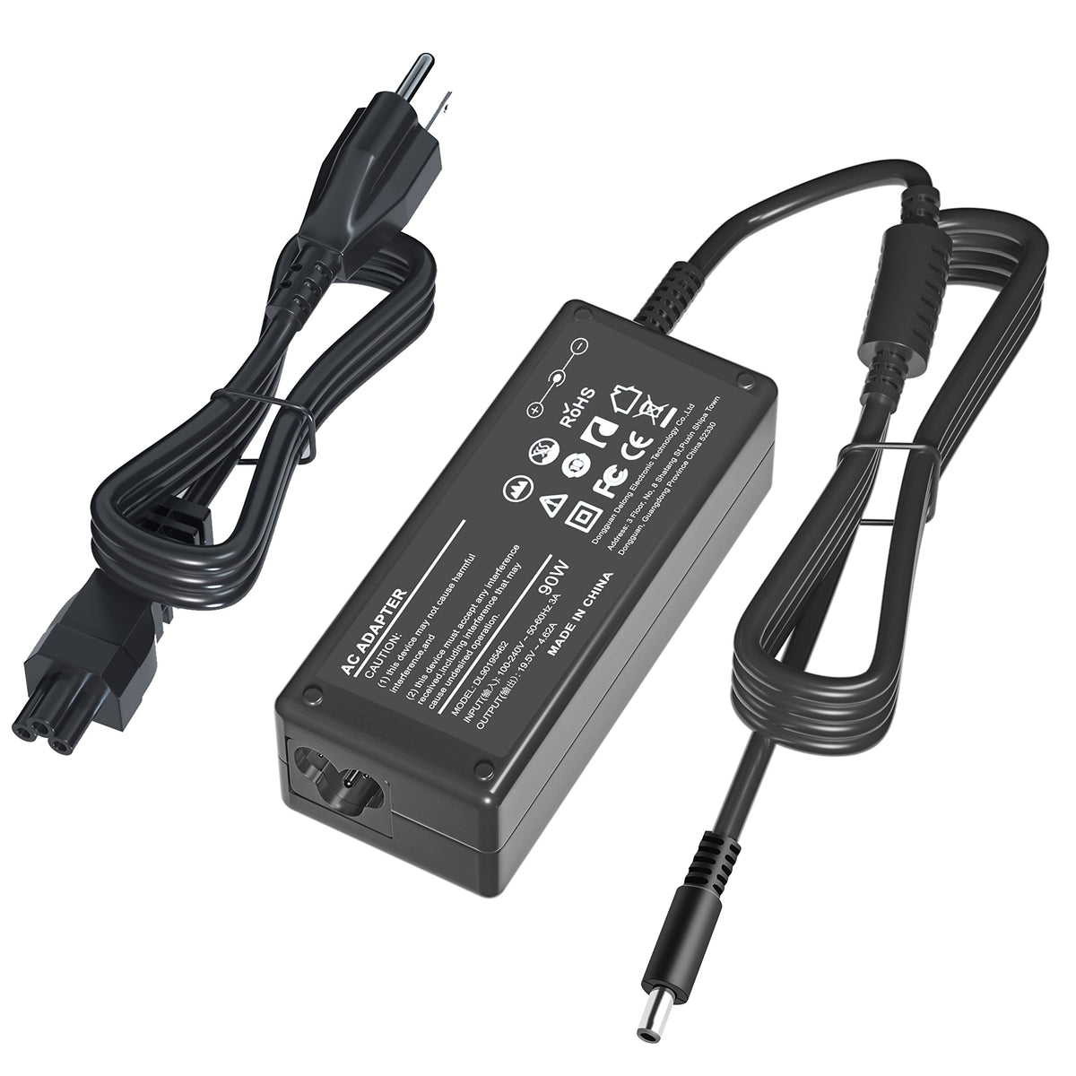90W AC Adapter for Dell OptiPlex Micro 9020 7010 7020 7040 7050 7060 7070 7080 5050 5060 5070 5080 5090 3040 3046 3050 3070 3080 3090 MFF Business