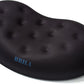 BRILA Ergonomic Memory Foam Mouse Wrist Rest Support Pad Cushion for Computer, Laptop, Office Work, PC Gaming - Massage Holes Design - Wrist Pain Relief (Black Mouse Wrist Rest)