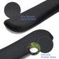 Hoewina Ergonomic Keyboard Wrist Rest – Memory Foam & Superfine Fabric Support Pad for Comfortable Typing, Office & Home Use, Black