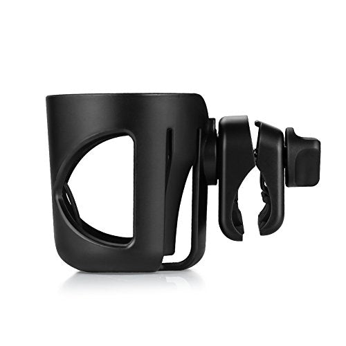 Accmor Universal Cup Holder, Stroller Cup Holder, 360° Rotatable Large Caliber Designed Bottle Holder for Stroller, Bike, Wheelchair, Walker, Scooter