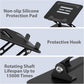 Adjustable Laptop Stand for Desk, Metal Foldable Laptop Riser Holder, Portable Desktop Book Stands, Ventilated Cooling Computer Notebook Stand