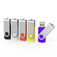 Aiibe 5 Pack 64GB USB Flash Drive 64 GB Flash Drives Thumb Drive Swivel USB Stick USB 2.0 Pen Drive