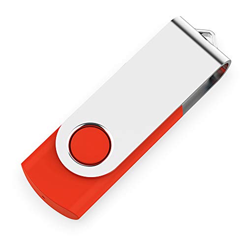 Aiibe 5 Pack 64GB USB Flash Drive 64 GB Flash Drives Thumb Drive Swivel USB Stick USB 2.0 Pen Drive