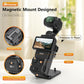 AMAZEAR Magnetic Mount Stand Compatible with DJI Osmo Pocket 3, Upgraded Pocket3 Accessories Adapter Clamp Magnet Suction Case Holder (Black)