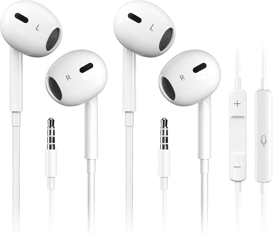 Antool Wired Earbuds, Ultra Clear Calls & no Noise, Headphones Earbuds Wired 3.5mm, in-Ear Earphones with Mic