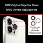 ASDAWN Back Camera Lens Glass Replacement for iPhone 13 Pro and 13 Pro Max, Rear Lens Glass Replacement kit