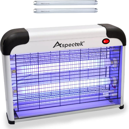 ASPECTEK Insect Killer, Bug Zapper, Powerful 20W Electronic Indoor Fly Zapper for Mosquito, Fungus Gnat, Asian Beetle, Moth, Flying Pests - Indoor Use