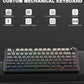 AULA F75 Pro Wireless Mechanical Keyboard, 75% Hot Swappable Custom Keyboard with Knob, RGB Backlit, Pre-lubed Reaper Switches