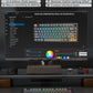 AULA F75 Pro Wireless Mechanical Keyboard, 75% Hot Swappable Custom Keyboard with Knob, RGB Backlit, Pre-lubed Reaper Switches