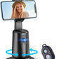 Auto Face Tracking Tripod 360° Rotating Cell Phone Photo and Video Kits Stand, No App, Camera Stand with Remote and Gesture Control