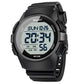 Beeasy Mens Digital Sports Watch, 50M Waterproof 49mm Rubber Strap Mens Watches with Stopwatch, Countdown Timer, Alarm & Dual Time—Ideal for Sport