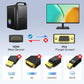 BENFEI HDMI to VGA 6 Feet Cable, Uni-Directional HDMI Computer to VGA Monitor Cable (Male to Male) Compatible for Computer, Desktop, Laptop, PC