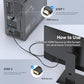 BENFEI HDMI to VGA 6 Feet Cable, Uni-Directional HDMI Computer to VGA Monitor Cable (Male to Male) Compatible for Computer, Desktop, Laptop, PC