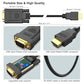 BENFEI HDMI to VGA 6 Feet Cable, Uni-Directional HDMI Computer to VGA Monitor Cable (Male to Male) Compatible for Computer, Desktop, Laptop, PC