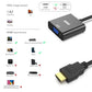 BENFEI HDMI to VGA, Gold-Plated Adapter (Male to Female) for Computer, Desktop, Laptop, PC, Monitor, Projector, HDTV, Chromebook, Raspberry Pi (Black)