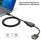 BENFEI HDMI to VGA, Uni-Directional HDMI Computer to VGA Monitor Adapter (Female to Male) with 3.5mm Audio Jack Compatible with TV Stick, Computer