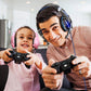 BENGOO G9000 Stereo Gaming Headset for PS4 PC Xbox One PS5 Controller, Noise Cancelling Over Ear Headphones with Mic, LED Light, 7.1 Surround Sound