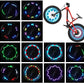 Bike Wheel Lights 2 Pack – Waterproof LED Spoke Lights, 30 Patterns, Auto On/Off