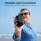 Bluetooth Speaker Wireless, IP67 Waterproof & Dustproof Portable Speaker with Lights, 15W Loud Stereo Sound, 2500mAh Battery All Day Playtime (Black)