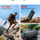 Bluetooth Speaker with HD Sound, Portable Wireless, IPX5 Waterproof, Up to 20H Playtime, TWS Pairing, BT5.3, for Home/Party/Outdoor/Beach (Black)