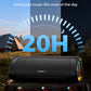 Bluetooth Speaker with HD Sound, Portable Wireless, IPX5 Waterproof, Up to 20H Playtime, TWS Pairing, BT5.3, for Home/Party/Outdoor/Beach (Black)