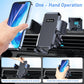 Blukar Car Phone Holder Mount, Super Stable Air Vent Cell Phone Car Mount with Metal Hook Clip, 360° Rotation, One Button Release for iPhone