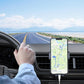 Blukar Car Phone Holder Mount, Super Stable Air Vent Cell Phone Car Mount with Metal Hook Clip, 360° Rotation, One Button Release for iPhone