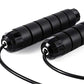 BOOMIBOO Jump Rope, Adjustable Jump Ropes, Skipping Rope Tangle-Free Rapid Speed with Ball Bearings for Women Men Kids