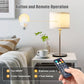 Brightown E26 Rechargeable Light Bulb with Remote Timer and 3 Color Temperatures, Battery Backup Bulb for Sconces and Lamps, E26 Detachable Charging