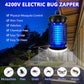 Bug Zapper Outdoor, Mosquito Zapper with LED Light, Fly Zapper Outdoor Indoor, Insect Zapper Electric Fly Traps, Plug in Mosquito Killer