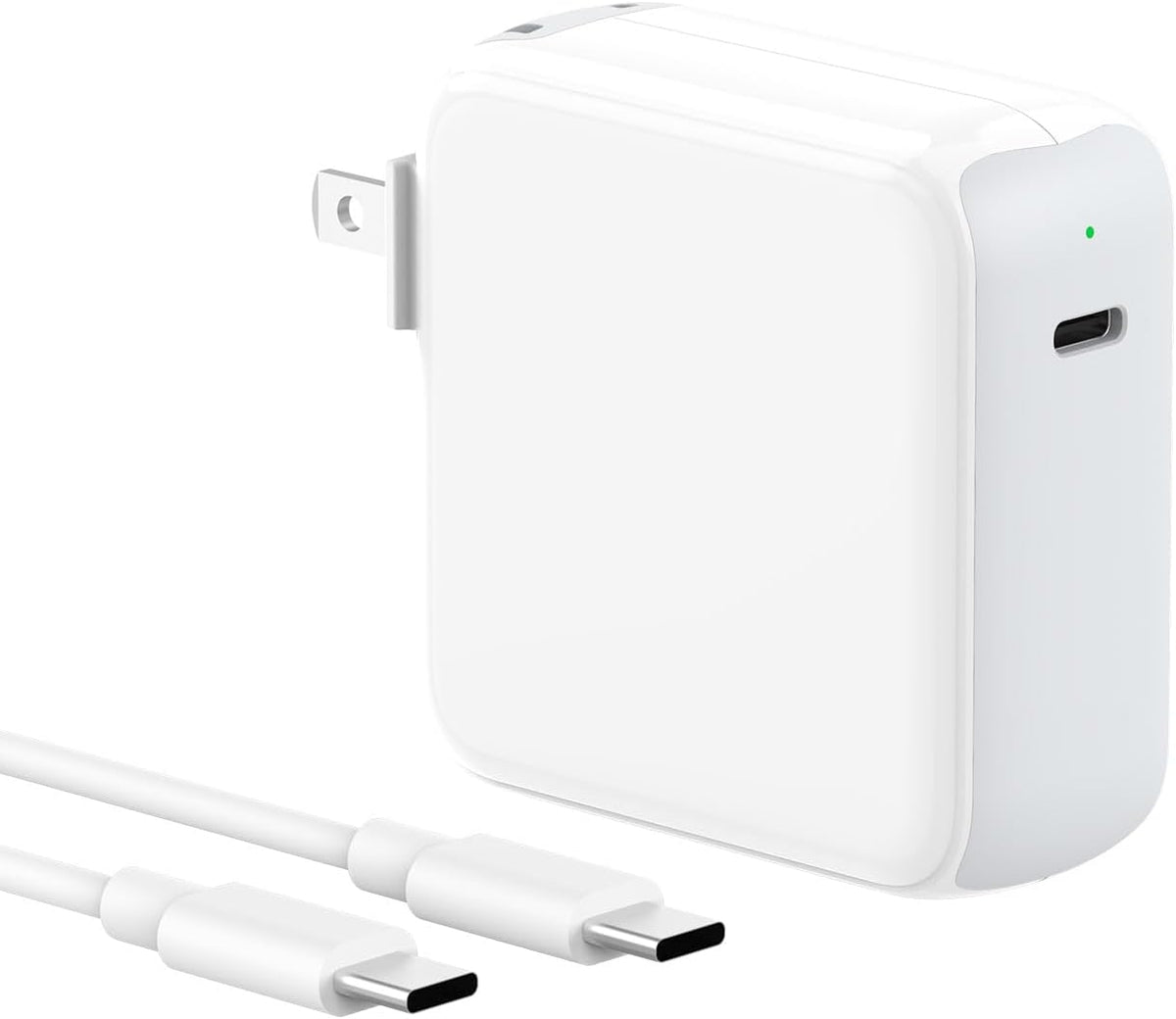 Charger for MacBook Air MacBook Pro 13 14 15 16 inch 2025 2024 2023 2022 2021 2020, M1 M2 M3 M4 Laptop 70W USB C Power Adapter, iPad, LED