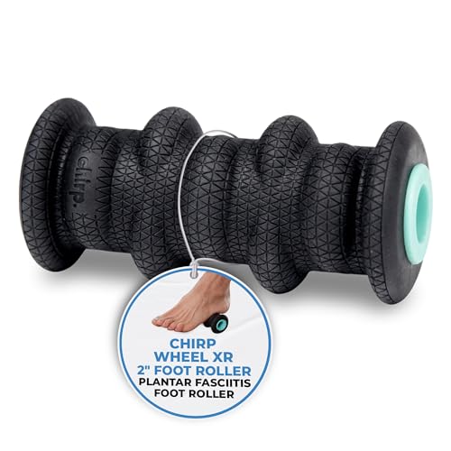 Chirp Wheel XR Foot Massage Roller – Textured Foam Roller for Foot & Body Massage, Exercise & Mobility