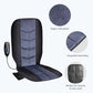 CILI Massage Chair Pad, Back Massager with Heat, Massage Seat Cushion with 10 Vibration Motors, 30-60-90 Minutes Heating Options