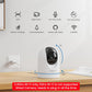 Cinnado Security Camera Indoor-2K 360° WiFi Cameras for Home Security, Pet/Dog/Baby Camera with Phone app, 2-Way Audio, Night Vision