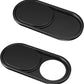 CloudValley Webcam Cover Slide, 2-Pack, 0.023 Inch Ultra-Thin Metal Web Camera Cover for Macbook Pro, iMac, Laptop, PC, iPad Pro (Black)
