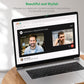 CloudValley Webcam Cover Slide, 2-Pack, 0.023 Inch Ultra-Thin Metal Web Camera Cover for Macbook Pro, iMac, Laptop, PC, iPad Pro (Black)