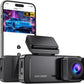 Dash Cam 1296P Front Dashcam, V300 WiFi Dash Camera for Cars with App, Night Vision, Mini Hidden Single Car Camera, Loop Recording (Black)