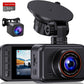 Dash Cam Front and Rear, 2.5K Dual Dash Camera for Cars, 2560P Mini Car Camera, 2 inch IPS Screen, 32GB Card Included, WDR Night Vision