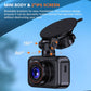 Dash Cam Front and Rear, 2.5K Dual Dash Camera for Cars, 2560P Mini Car Camera, 2 inch IPS Screen, 32GB Card Included, WDR Night Vision