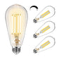 DAYBETTER 4 Pack Vintage LED Edison Bulbs, E26 Led Bulb 60W Equivalent, Dimmable Led Light Bulbs, High Brightness 800 LM Warm White 2700K