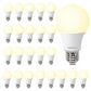DEGNJU 24 Pack LED Light Bulbs Soft White 2700K, 60 Watt Equivalent LED Bulbs, A19 Standard Bulbs, 800 LM, 15000 Hours, E26 Base, Non-Dimmable