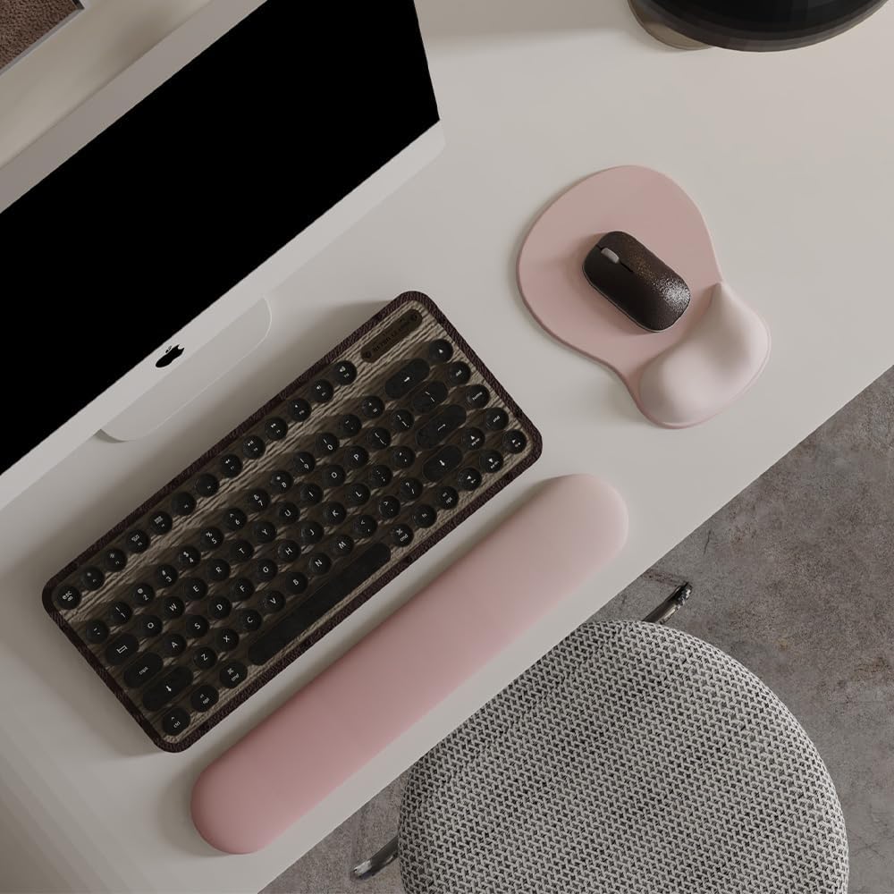 DEMON CHEST ErgoComfort Gel Wrist Rest Mouse Pad-Ergonomic Office Mousepad with Wrist Support-Non-Slip, Design Desk Accessories Mat